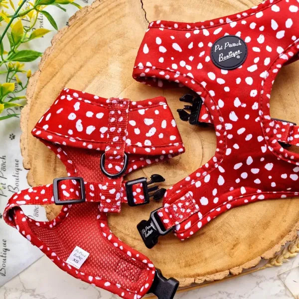 Poppy Toadstool Spots Dog Harness - Pet Pooch - 6