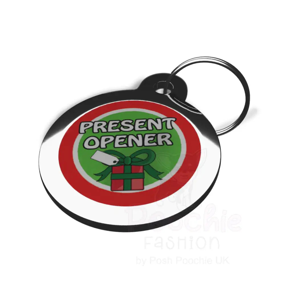 Present Opener Dog Id Tag - Ps Pet Tags - 2