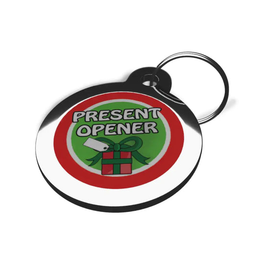 Present Opener Dog Id Tag - Ps Pet Tags - 2