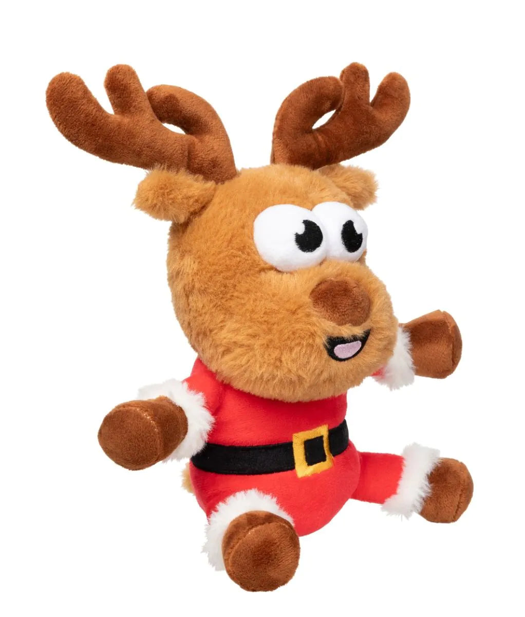 Reggie Claus Reindeer Christmas Dog Toy By FuzzYard