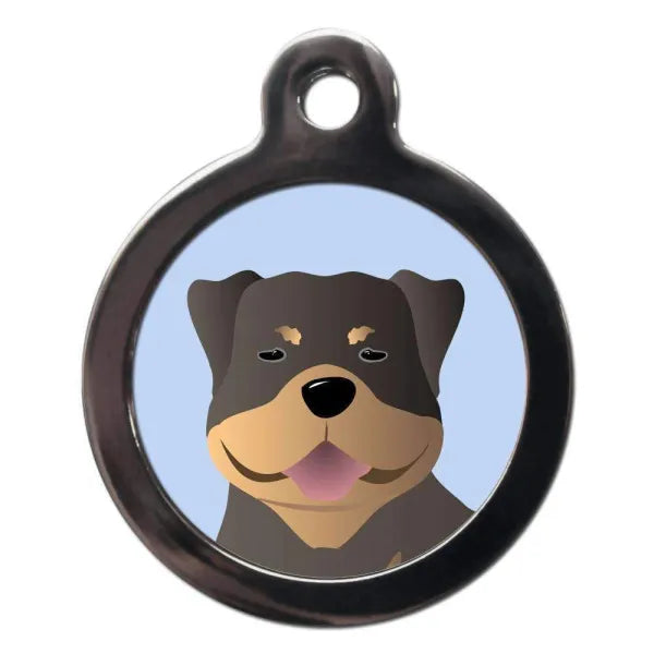 Rottweiler Dog Id Tag Ps Pet Tags 1