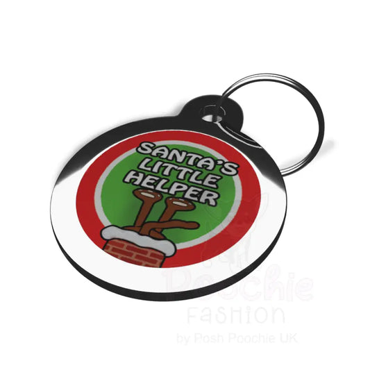 Santa’s Little Helper Dog Id Tag - Ps Pet Tags - 2