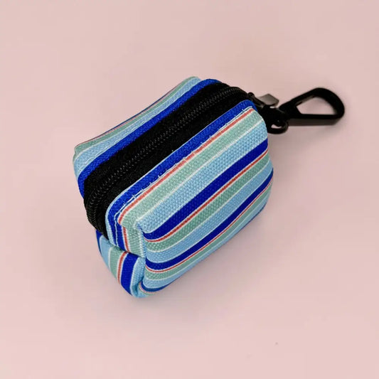 Sea Breeze Stripes Poo Bag Holder - Pupclub Couture - 2