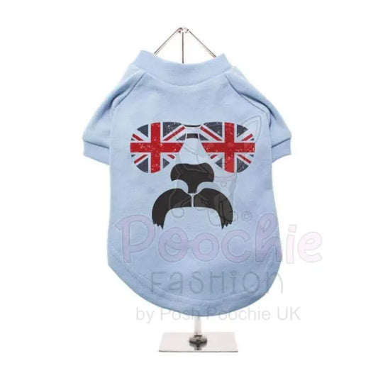 Shades and Tash Dog T-shirt - Urban - 2