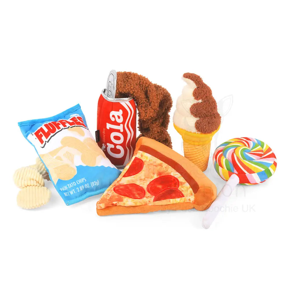 Snack Attack Puppy-roni Pizza Dog Toy by P.l.a.y - P.l.a.y - 7