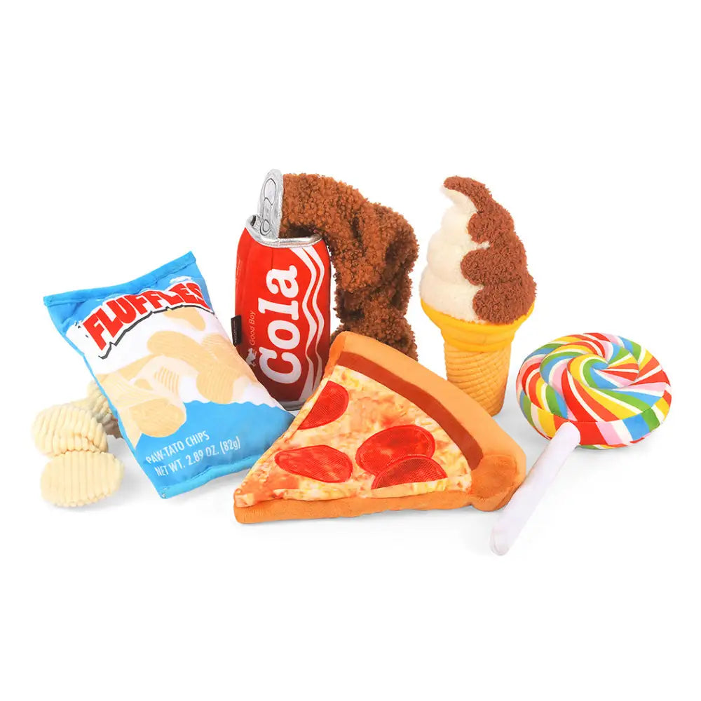 Snack Attack Puppy-roni Pizza Dog Toy by P.l.a.y - P.l.a.y - 7