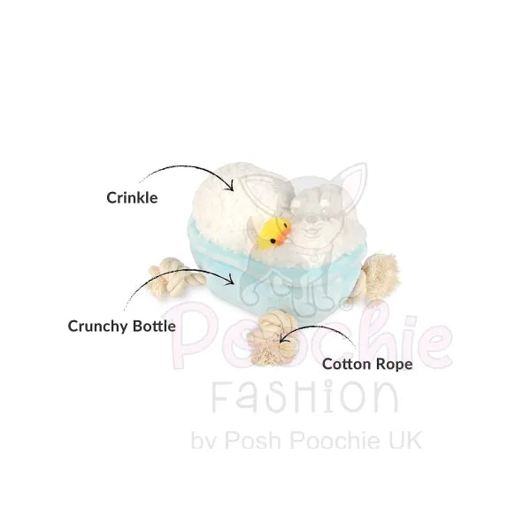 Splish Splash Rub a Dub Tub Dog Toy by P.l.a.y P.l.a.y 2