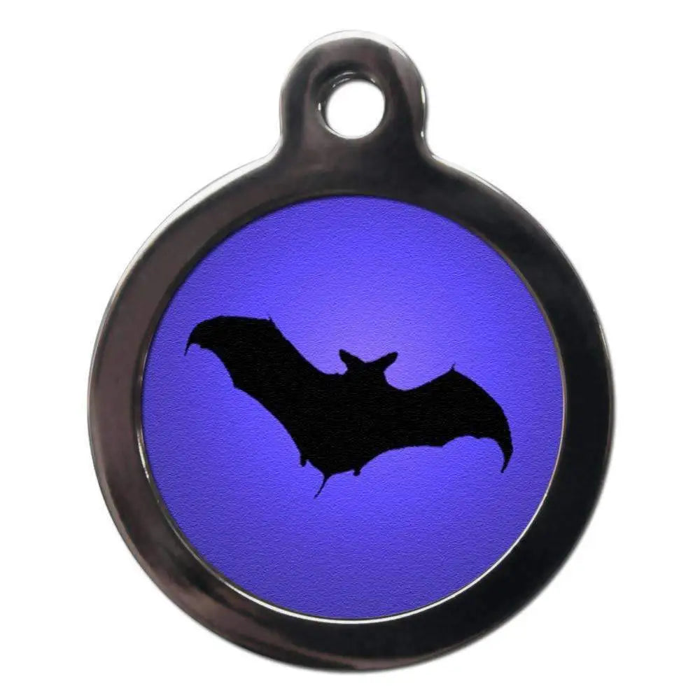 Spooky Bat Pet Id Tag - Ps Pet Tags - 1