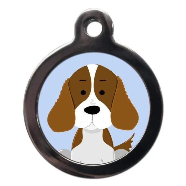 Springer Spaniel Dog Id Tag Ps Pet Tags 1