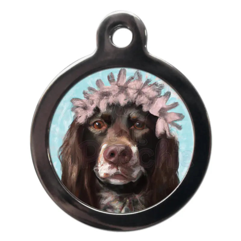 Springer Spaniel Hippy Dog Id Tag - Ps Pet Tags - 1