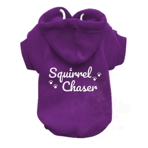 Squirrel Chaser Dog Hoodie Sweatshirt - Poochie Fashion - 4