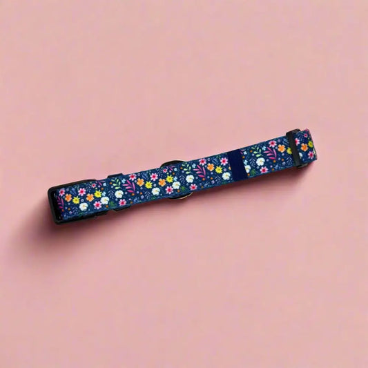 Summer Meadow Dog Collar - Pupclub Couture - 2