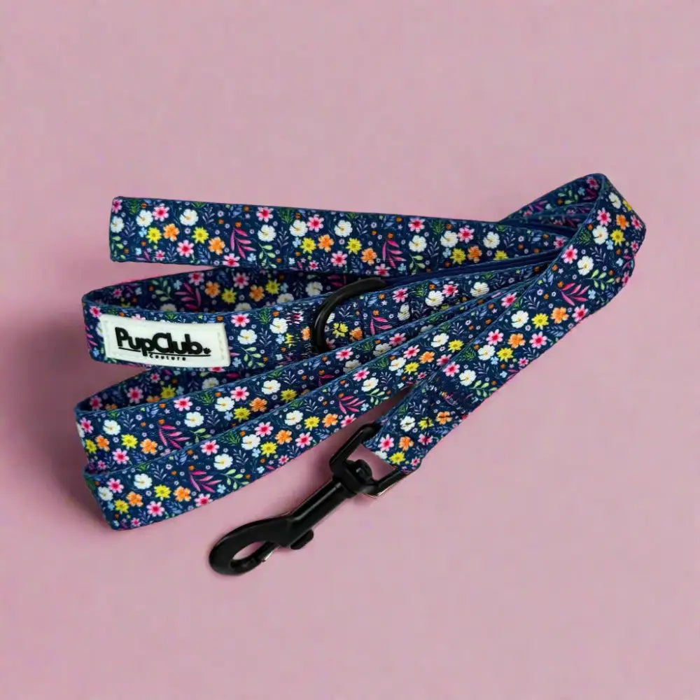 Summer Meadow Dog Lead - Pupclub Couture - 2
