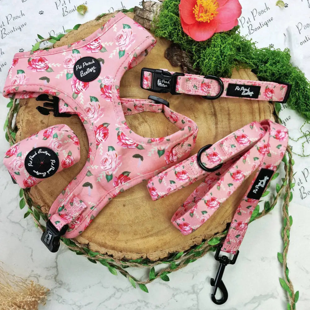 Sunday Rose Floral Dog Harness - Pet Pooch - 5