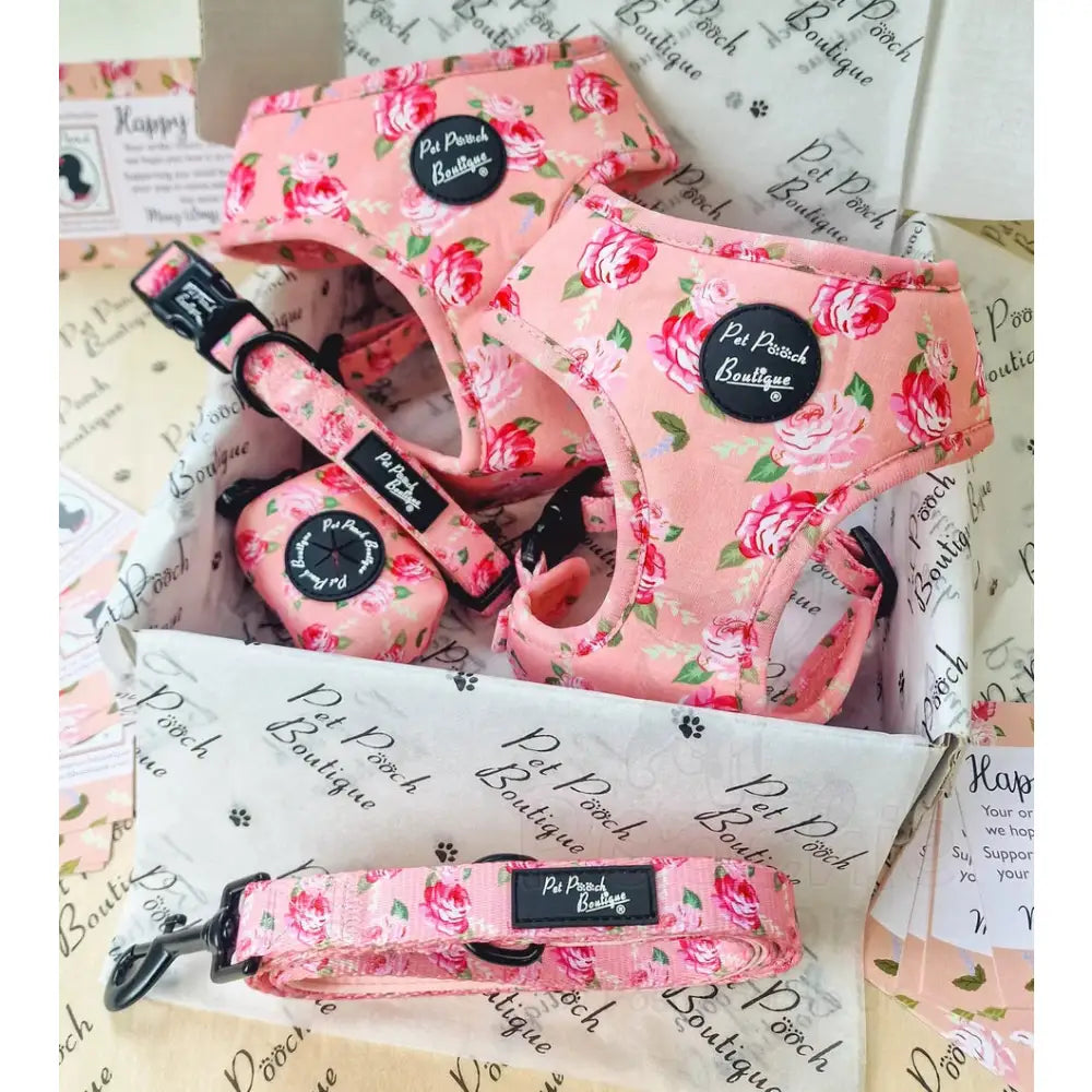 Sunday Rose Floral Dog Lead - Pet Pooch - 2