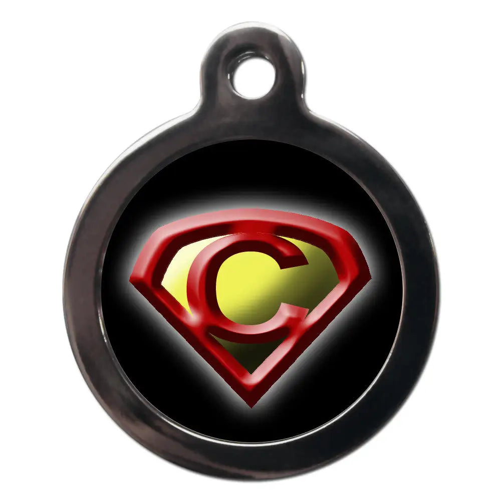 Supercat Logo Cat Id Tag - Ps Pet Tags - 1