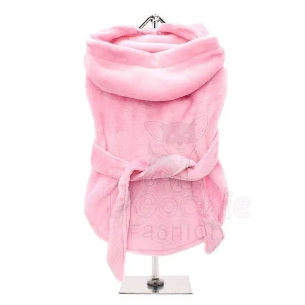 Supersoft Dog Bathrobe in Baby Pink - Posh Pawz - 2