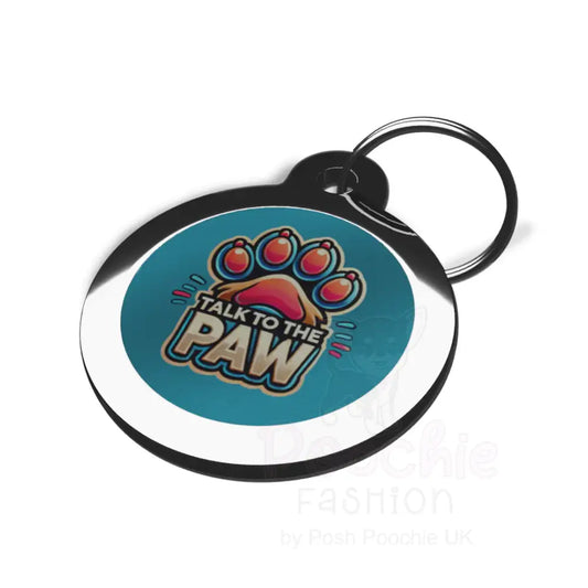 Talk to the Paw Dog Id Tag - Ps Pet Tags - 2