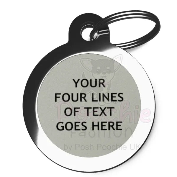 Talk to the Paw Dog Id Tag - Ps Pet Tags - 3
