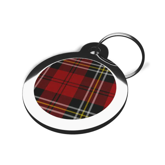 Tartan Dog Id Tag - Ps Pet Tags - 2