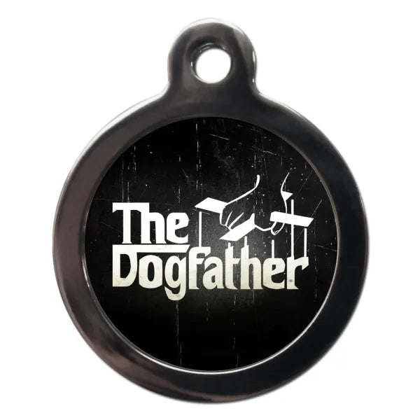 The Dogfather Dog Id Tag Ps Pet Tags 1