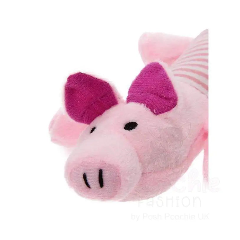 This Little Piggy Plush and Squeaky Dog Toy - Posh Pawz - 3