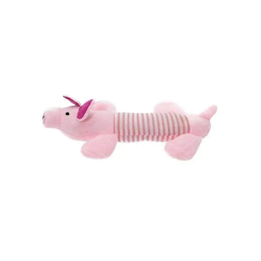 This Little Piggy Plush and Squeaky Dog Toy - Posh Pawz - 2