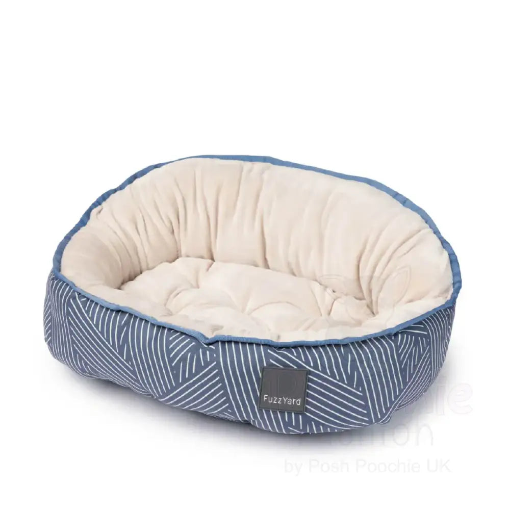 Thornbury Aegean Blue Reversible Dog Bed by Fuzzyard - Fuzzyard - 4