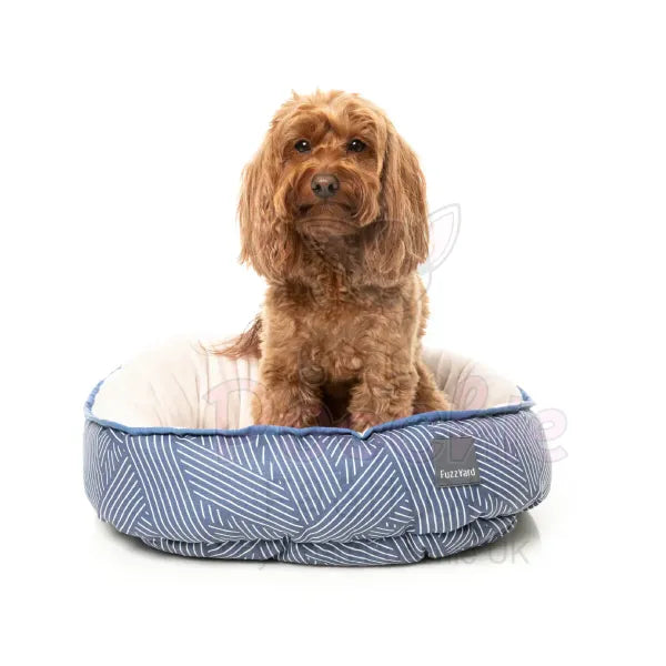 Thornbury Aegean Blue Reversible Dog Bed by Fuzzyard Fuzzyard 3