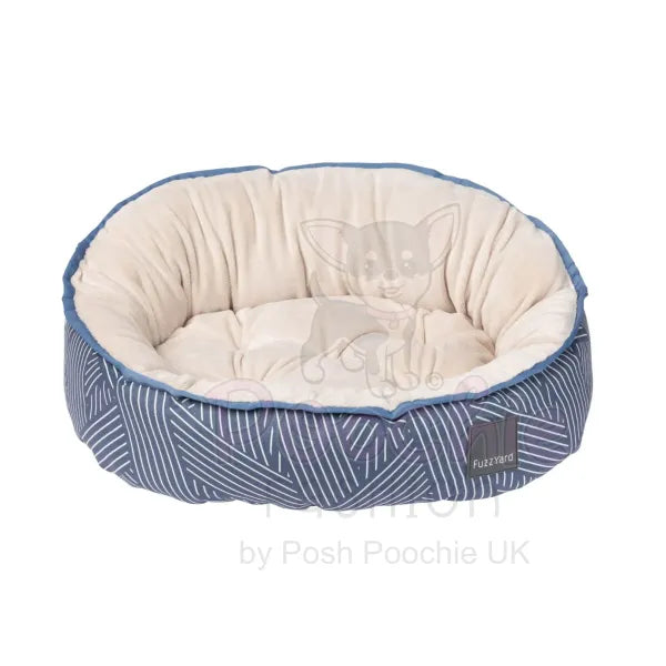 Thornbury Aegean Blue Reversible Dog Bed by Fuzzyard Fuzzyard 4