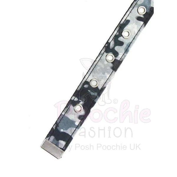 Urban Camouflage Fabric Dog Collar - Urban - 3
