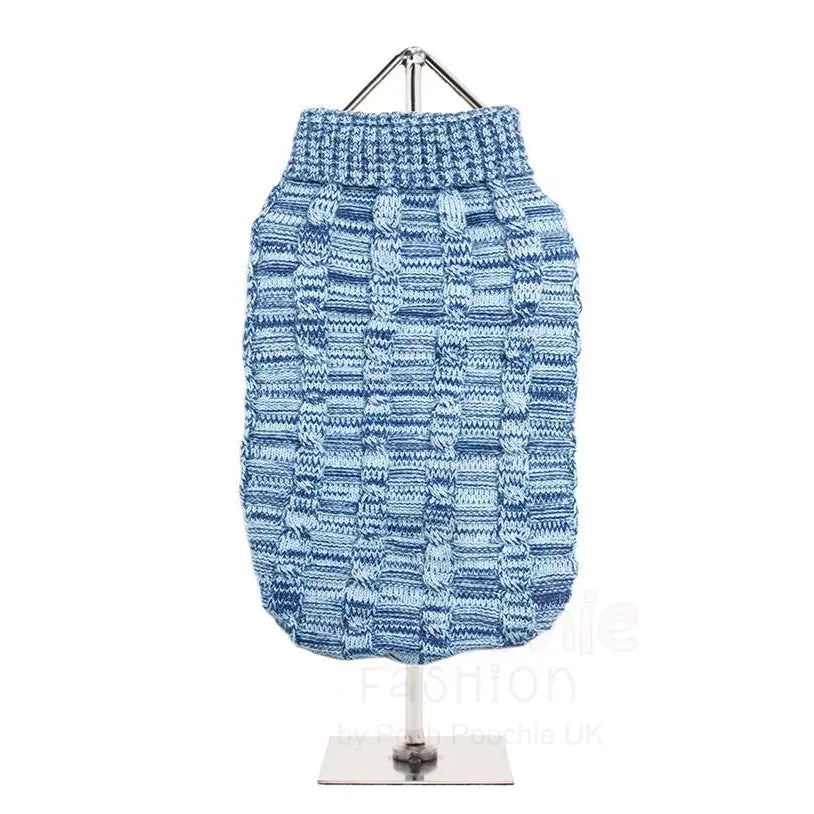Urban Pup Blue Waffle Dog Jumper Xsmall - Sale - 2