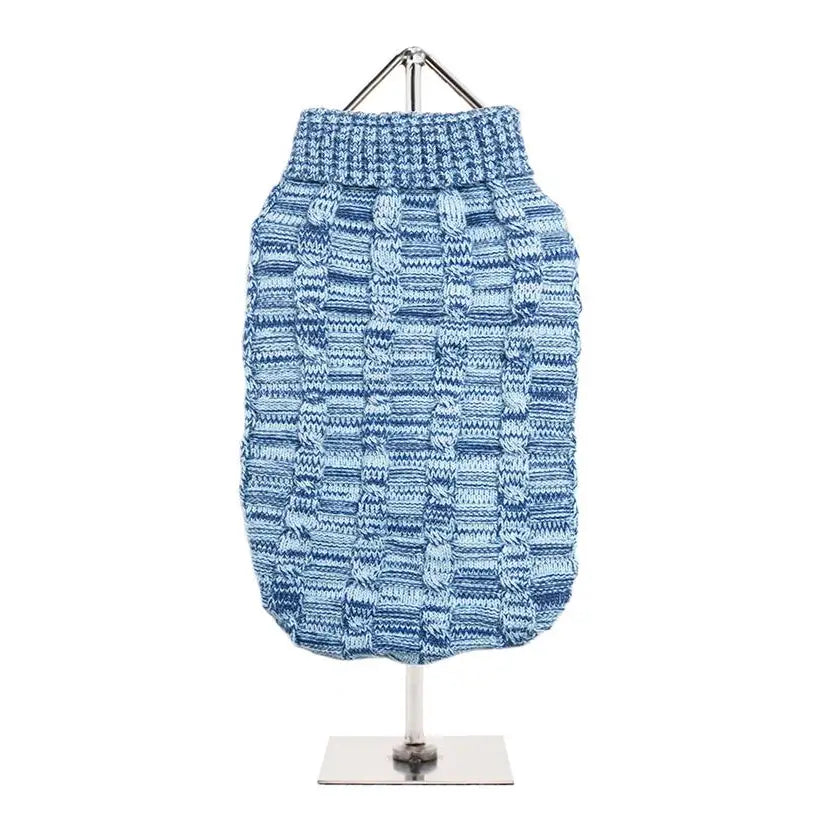 Urban Pup Blue Waffle Dog Jumper Xsmall - Sale - 2