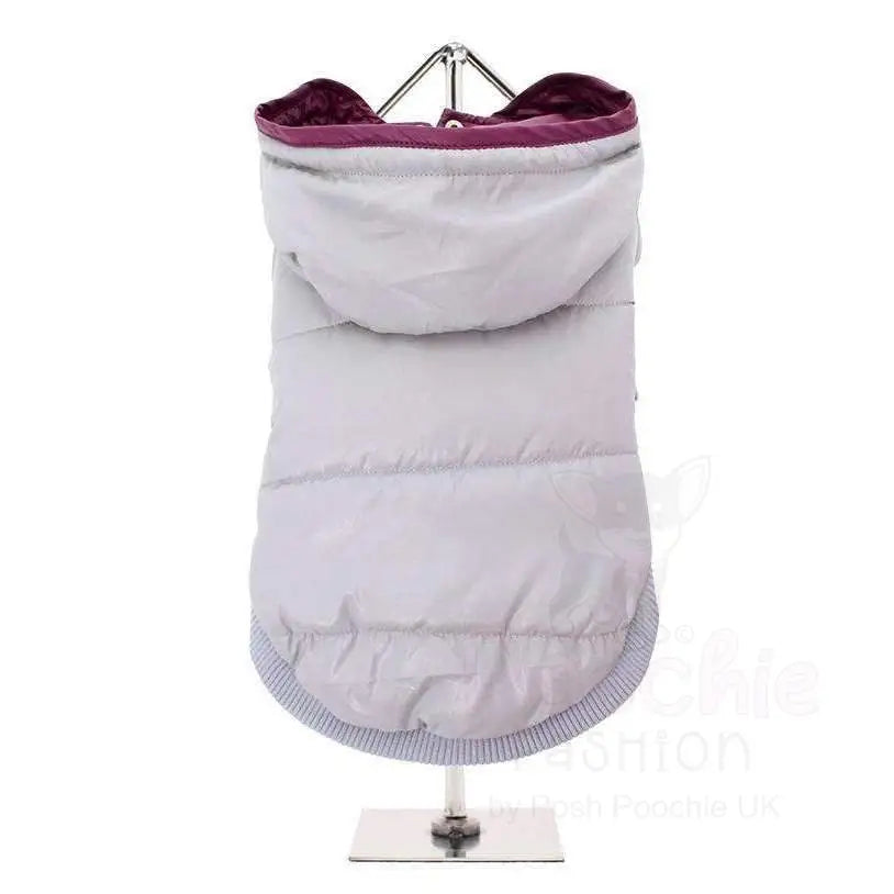 Urban Pup Grey Insulated Dog Coat Large - Sale - 3