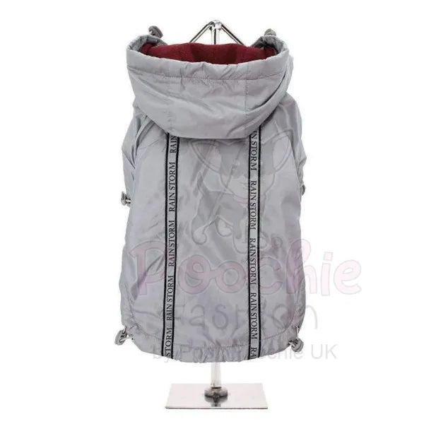 Urban Pup Grey Rainstorm Dog Rain Coat - Sale - 3