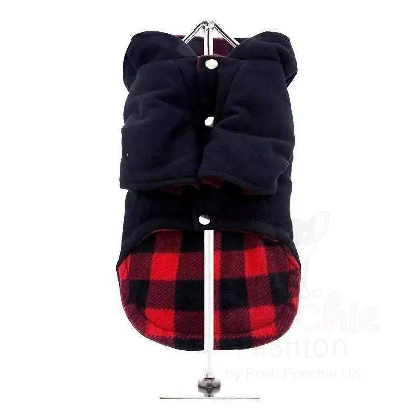 Urban Pup Navy Blue Duffle Dog Coat - Xs - Sale - 3