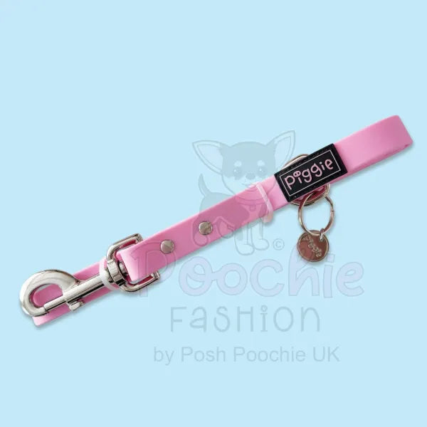 Waterproof Dog Lead in Pastel Lilac Piggie 2