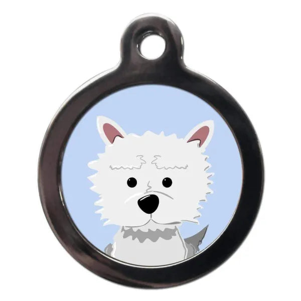 Westie Dog Id Tag Ps Pet Tags 1