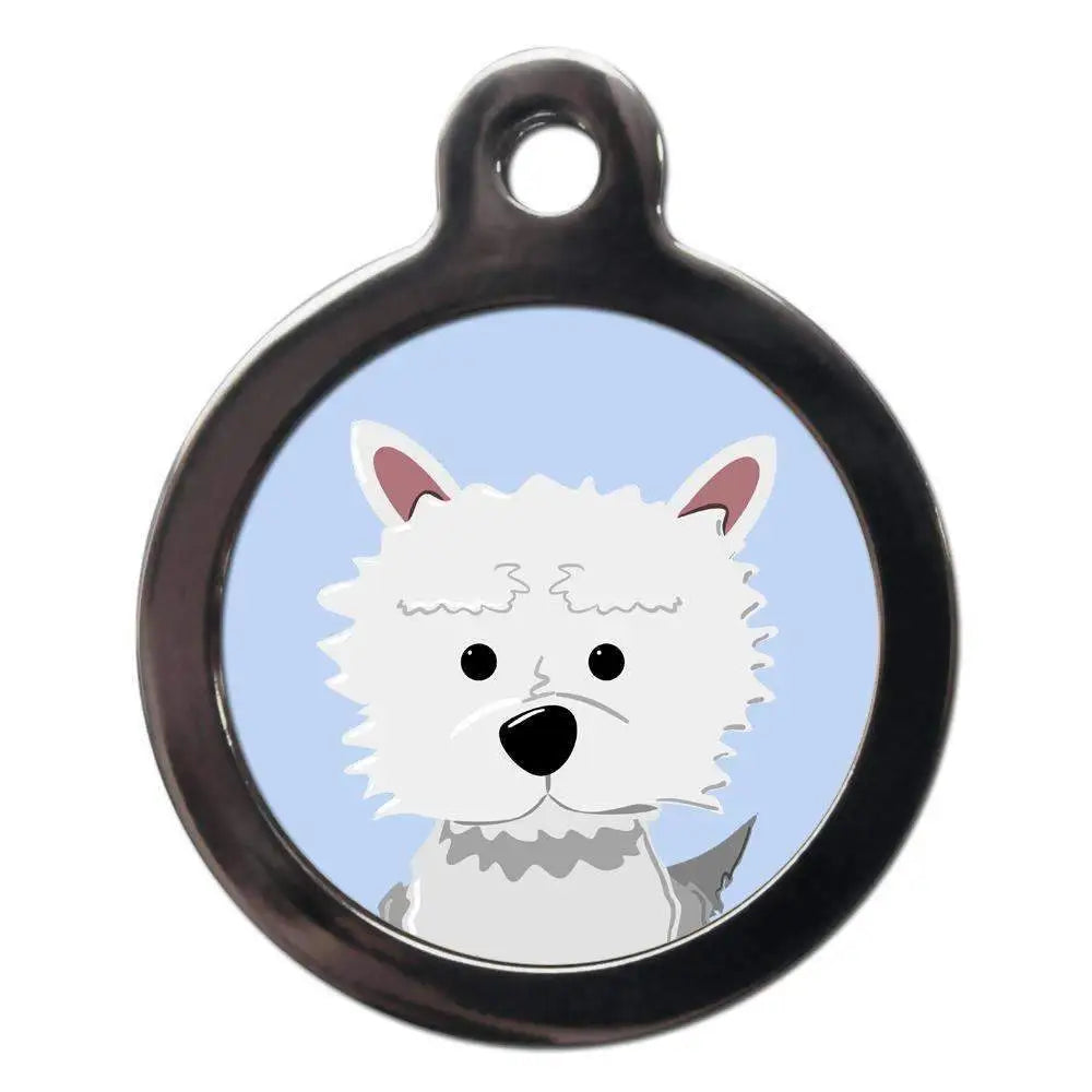 Westie Dog Id Tag - Ps Pet Tags - 1