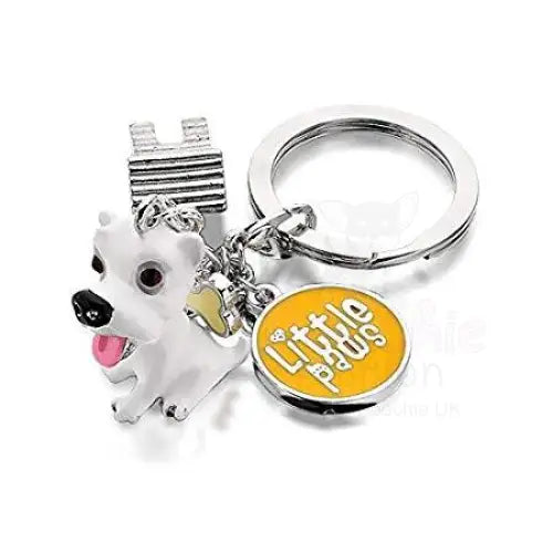 Westie Little Paws Keyring Handbag Charm - Sale - 2