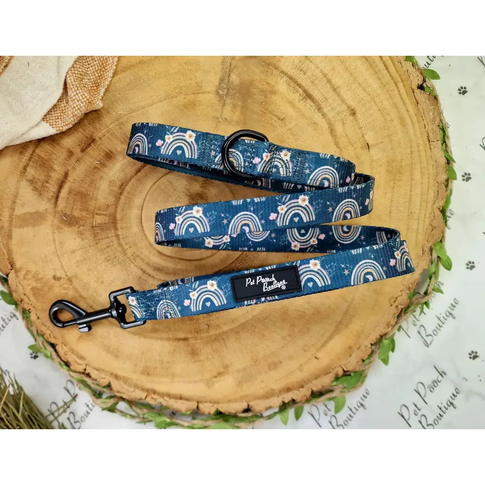 Whimsical Rainbows Dog Lead - Pet Pooch - 1