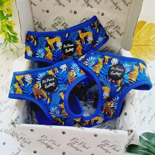 Jungle Cats Dog Harness Pet Pooch 1