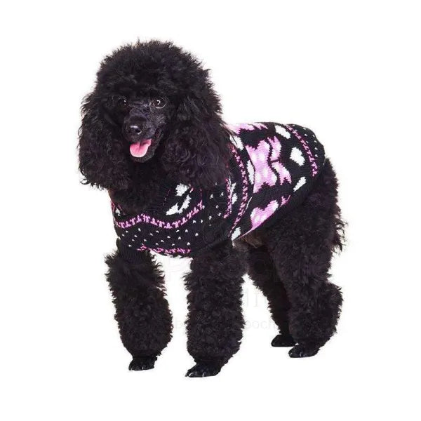 Winter Wonderland Hooded Dog Jumper - Urban - 3