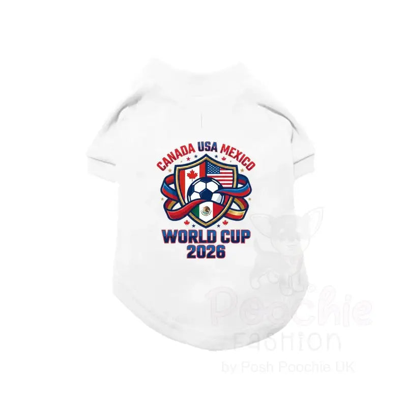 World Cup 2026 Dog Football t Shirt - Poochie Fashion - 3