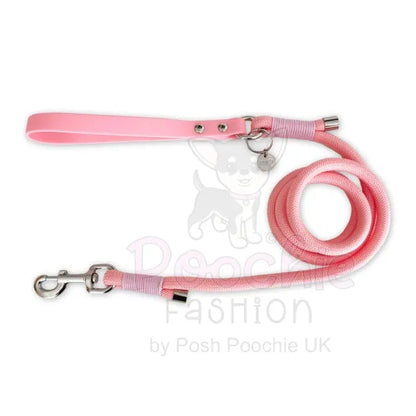 5ft Rope Dog Lead in Pastel Pink Piggie 4