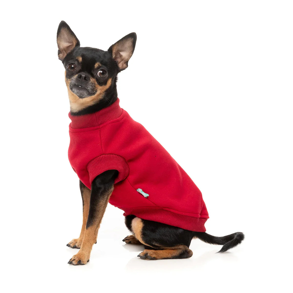 FuzzYard Allday Dog Jumper - Red
