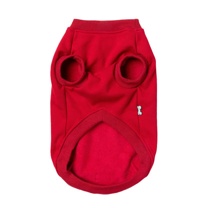 FuzzYard Allday Dog Jumper - Red