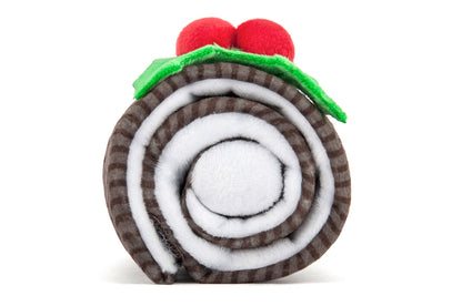Classic Yule Log Christmas Dog Toy By P.L.A.Y