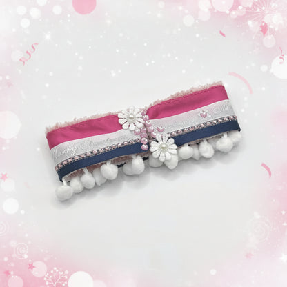 Christmas Daisy Fancy Dress Collar