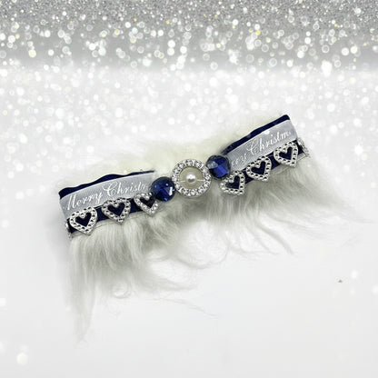 Christmas Snow Princess Fancy Dress Collar